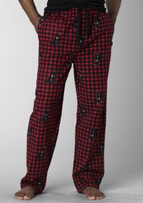 Flannel  Novelty Print Pant