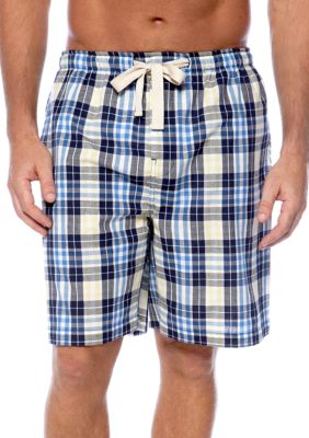 Izod Plaid Woven Sleep Short