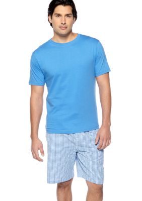 Izod Gingham PJ Short Set