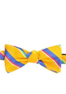 Saddlebred Bright Stripe Bow Tie
