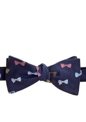 Saddlebred Novelty Bow Tie Print Bow Tie