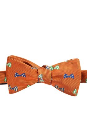 Saddlebred&reg; Novelty Bow Tie Print Bow Tie