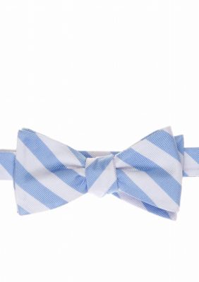 Saddlebred&reg; Collegiate Rugby Stripe Bow Tie