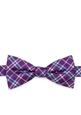 Saddlebred Pre-tied Stripe Bow Tie