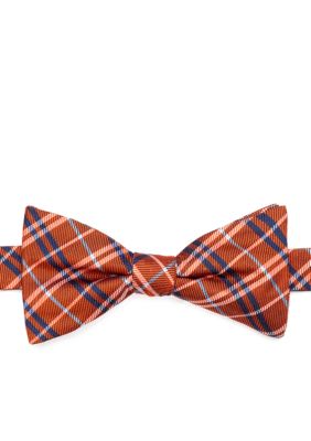 Saddlebred Pre-Tied Plaid Bow Tie
