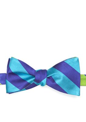Saddlebred&reg; Reversible Rugby Stripe Bow Tie