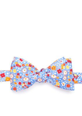 Saddlebred Floral Garden Print Bow Tie