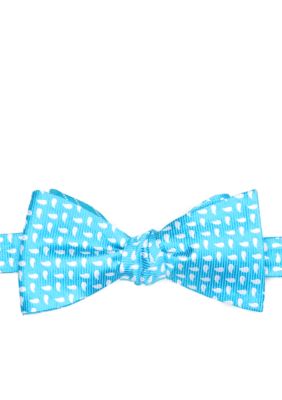 Saddlebred Reversible Pine Stripe Bow Tie