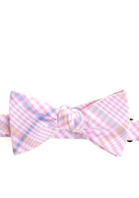 Saddlebred Gingham Bow Tie
