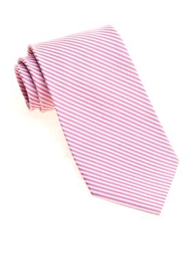 Saddlebred Big & Tall Seersucker Stripe Tie