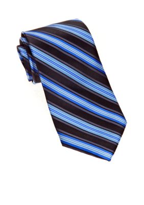 Saddlebred Big & Tall Satin Stripe Tie