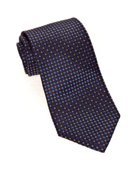 Saddlebred Big & Tall Satin Neat Tie