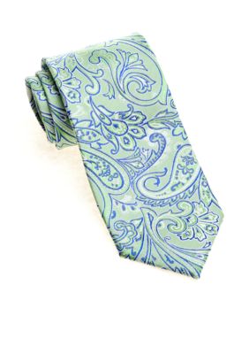 Saddlebred Big & Tall Satin Paisley Tie