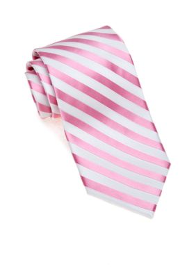 Saddlebred&reg; Big & Tall Multi Stripe Tie