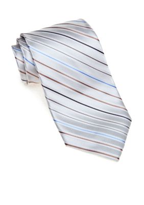 Saddlebred Big & Tall Satin Stripe Tie