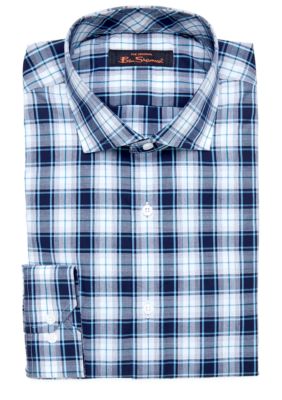 Ben Sherman Plaid Dress Shirt