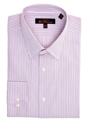 Ben Sherman Slim Fit Kings Striped Dress Shirt