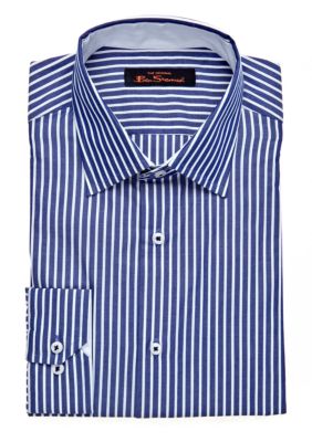 Ben Sherman&reg; Slim Fit Kings Striped Florentine Dress Shirt