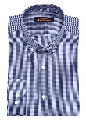 Ben Sherman Slim Fit Kings Gingham Dress Shirt