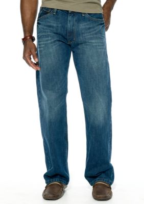 Nautica Jeans Company Loose Fit Slub Jeans