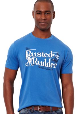 Nautica Jeans Company Rusted Rudder Tee