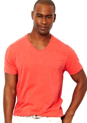 Nautica Jeans Company Slub V-Neck Tee