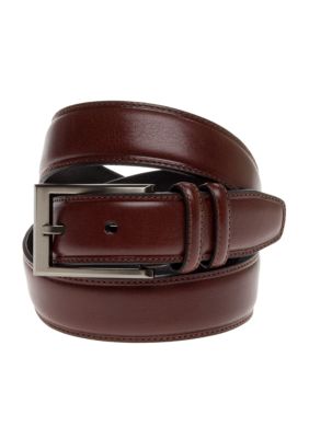 Geoffrey Beene Men's Milled Grain Dress Belt