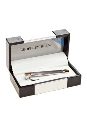 Geoffrey Beene Designer Steel Tie Clip