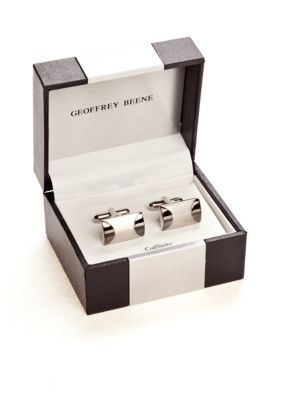 Geoffrey Beene Stainless Steel Cuff Links
