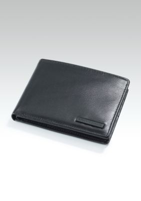 Geoffrey Beene Mead Leather Passcase Billfold Wallet