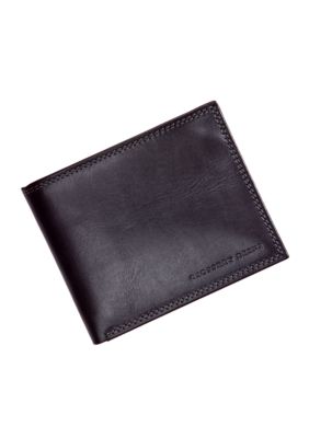 Geoffrey Beene Black Durham Passcase Wallet