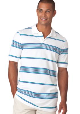 Chaps Savannah Blanket Stripe Polo