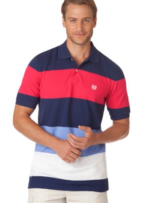 Chaps Georgia Bar Stripe Polo