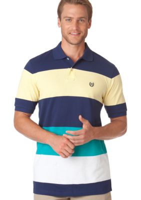 Chaps Georgia Bar Stripe Polo