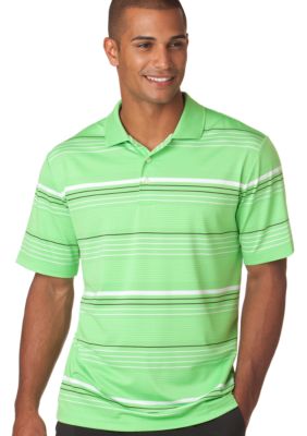 Chaps Big & Tall Performance Coastal Stripe Polo