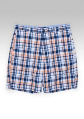 Chaps Yarn Dyed Flat Front Short