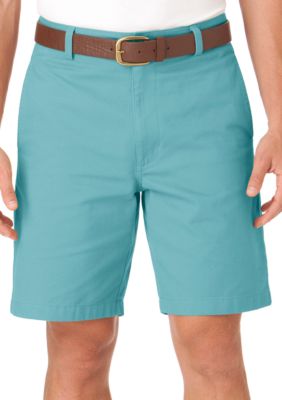 Chaps Solid Basic Flat Front Shorts