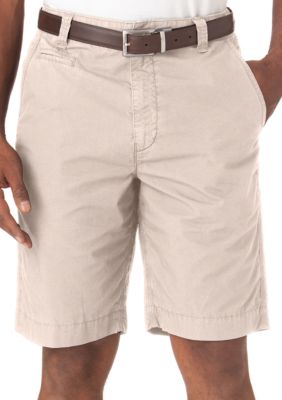 Chaps Garment Dyed Flat Front Shorts