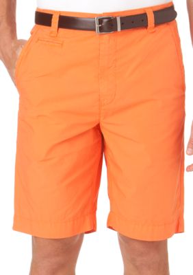 Chaps Garment Dyed Flat Front Shorts