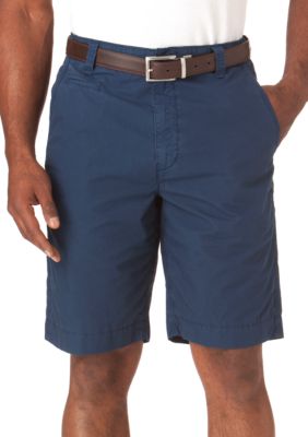 Chaps Big & Tall Garment Dyed Flat Front Shorts