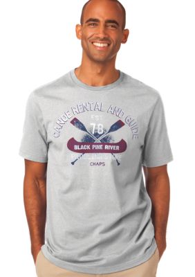 Chaps Black Pine River Tee