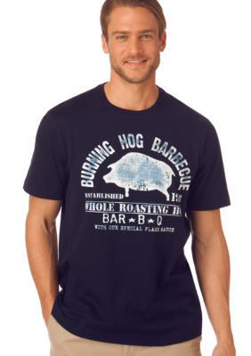 Chaps Burning Barbecue Tee