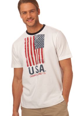 Chaps Old Glory USA Flag Tee