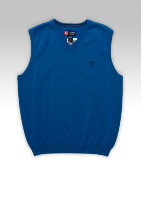 Chaps Solid Sweater Vest