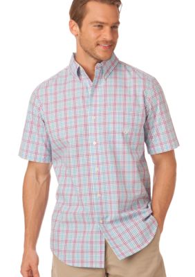 Chaps Big & Tall Blue Harbour Plaid Shirt