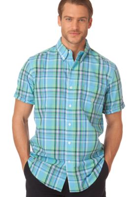 Chaps Shettle Wood Plaid Shirt