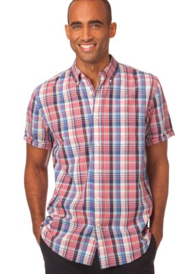 Chaps Sundrenched Copperwood Plaid Shirt