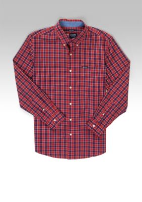 Chaps Long Sleeve Plaid Woven
