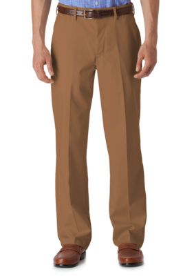 Chaps Wrinkle Free Flat Front Twill Pants