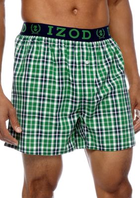 Izod Plaid Boxers